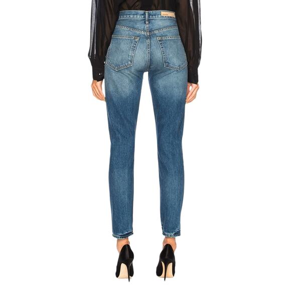 GRLFRND Karolina distressed skinny leg high rise jeans Close To You Sz 23 P NEW - Picture 3 of 8